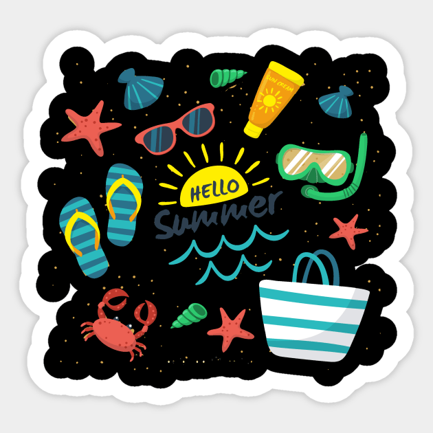 hello summer Sticker by This is store